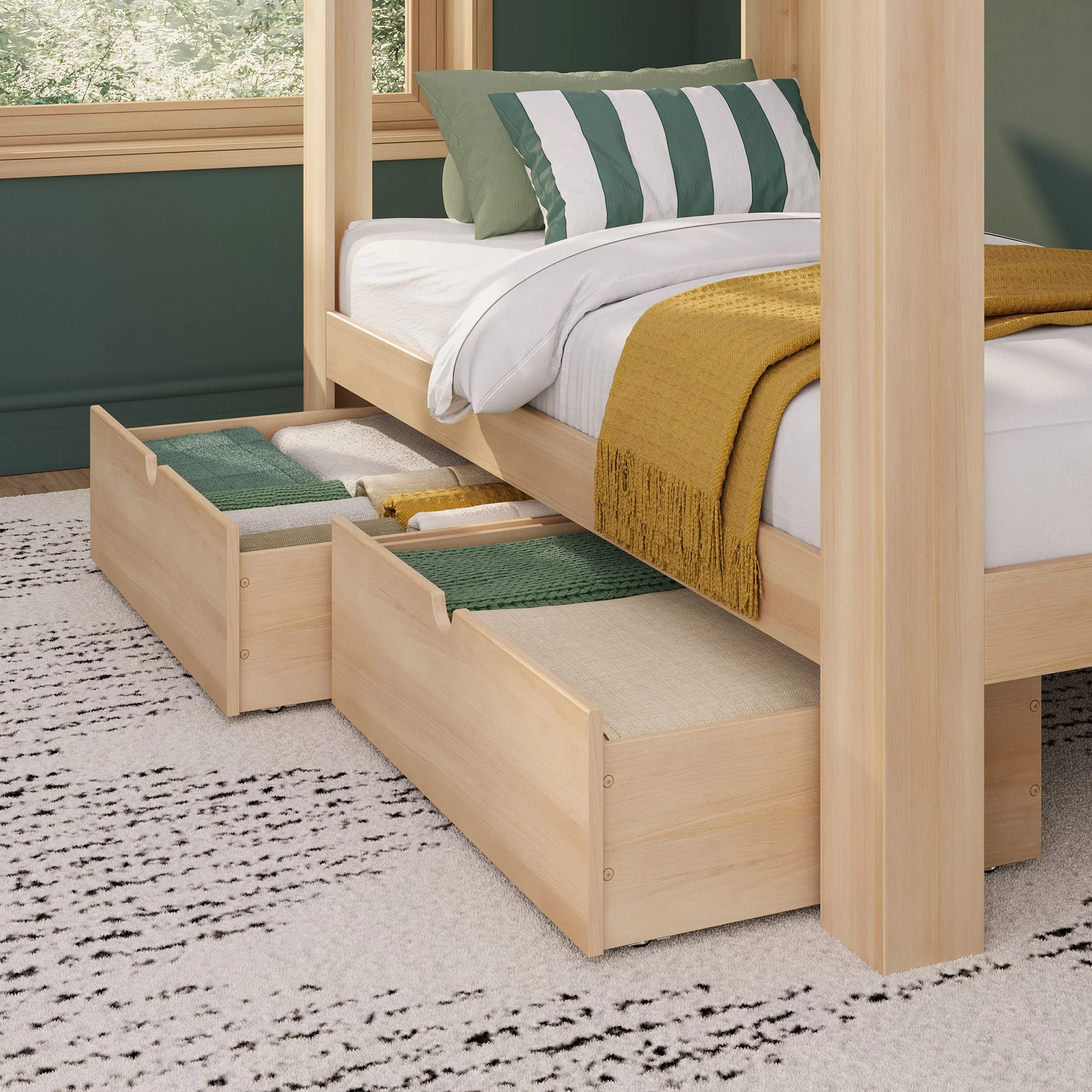 Mid-Century Modern Storage Drawers - Image 5