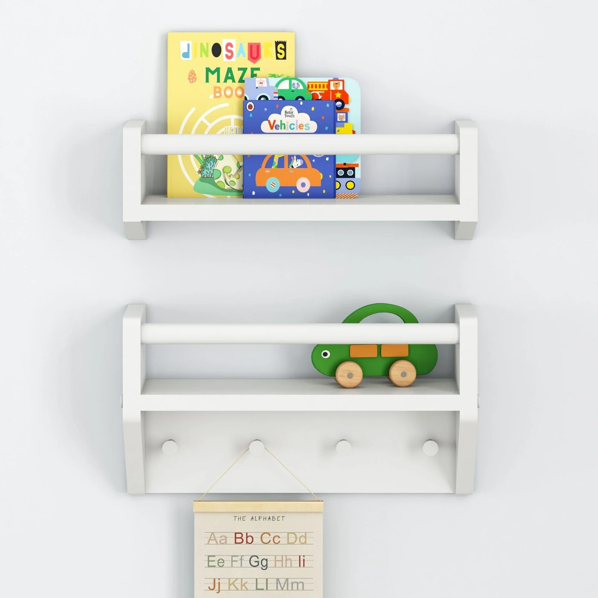 Sidekick Shelf & Wall Shelf With Pegs Bundle - Image 10