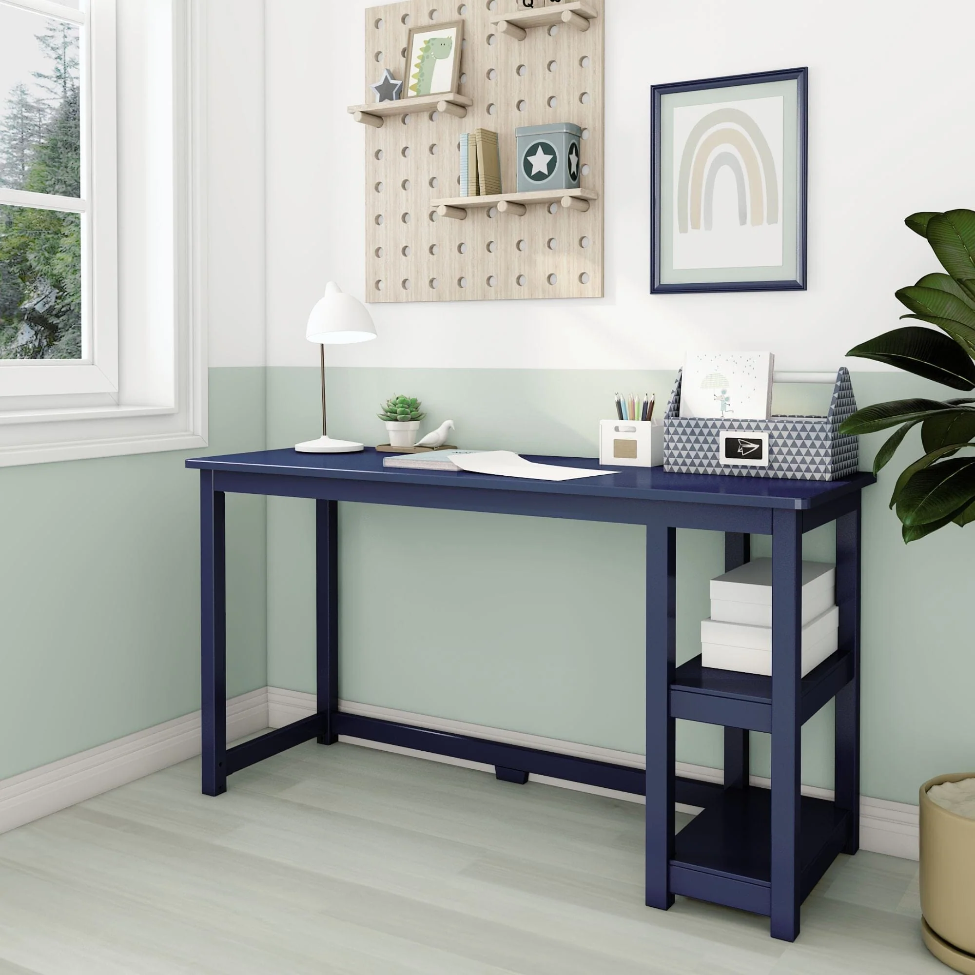 Desk with Shelves - Image 39