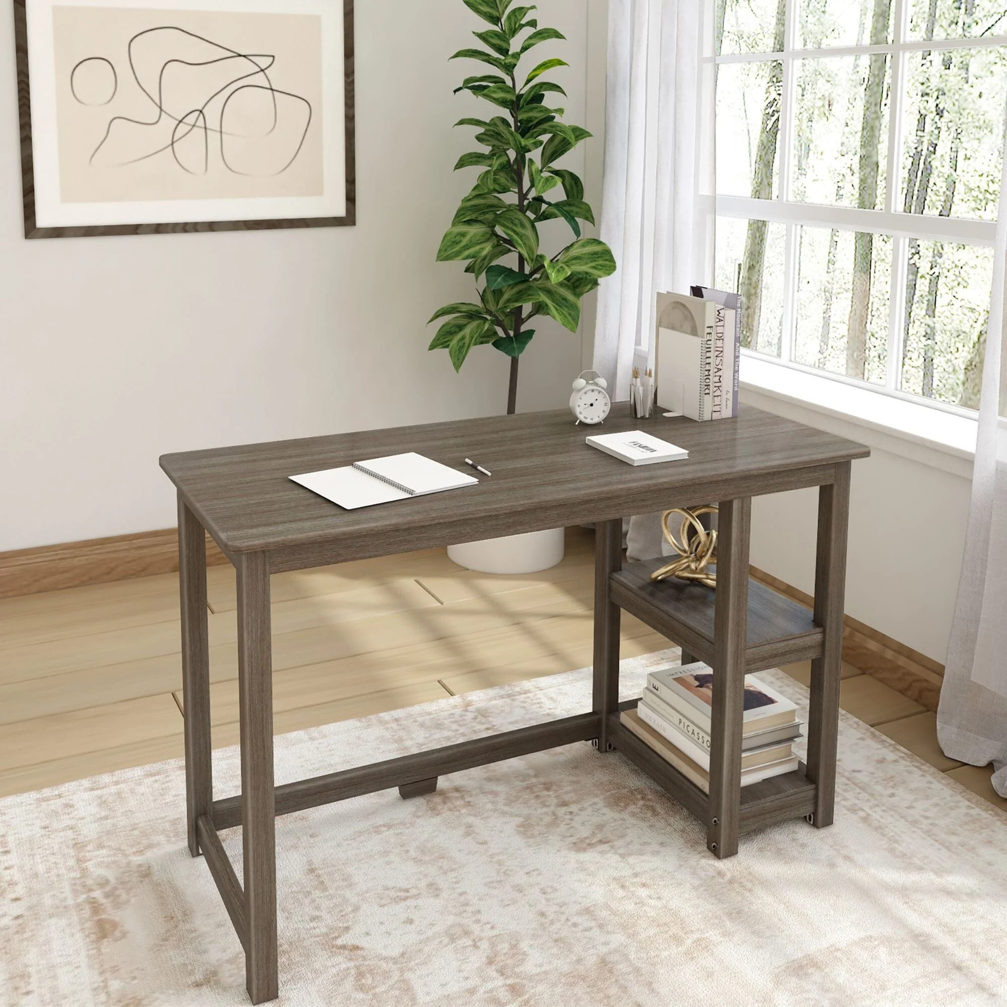 Desk with Shelves - Image 4