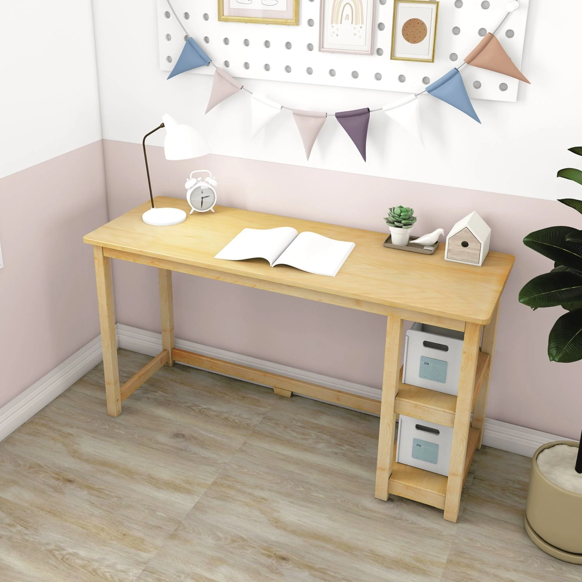Desk with Shelves - Image 5