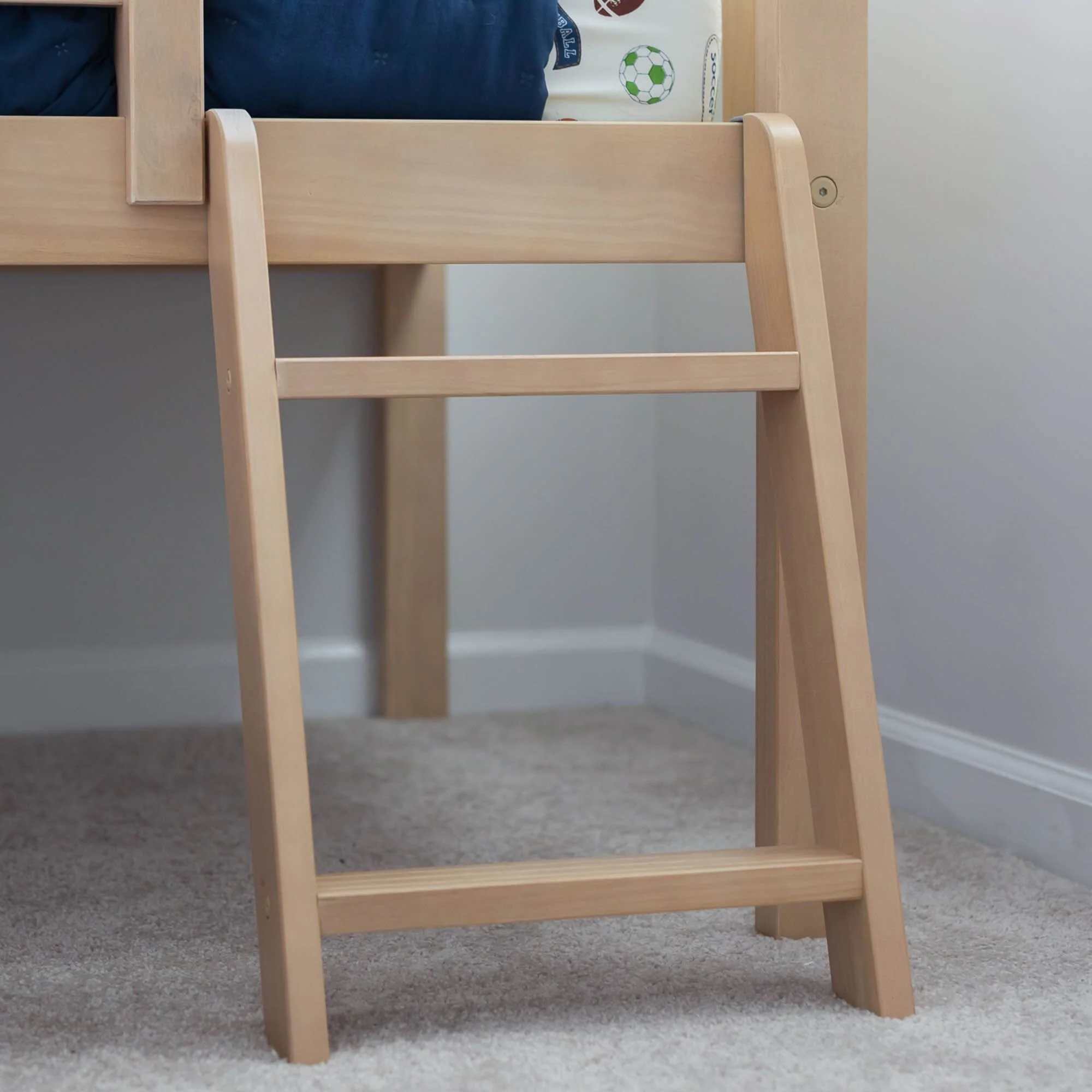 Soren Ultra Low Loft Bed With Slide - Image 16
