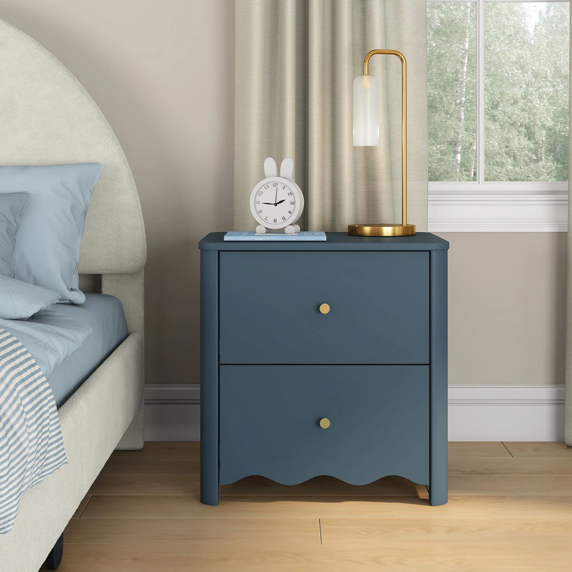 Sutton 2-Drawer Nightstand - Image 10