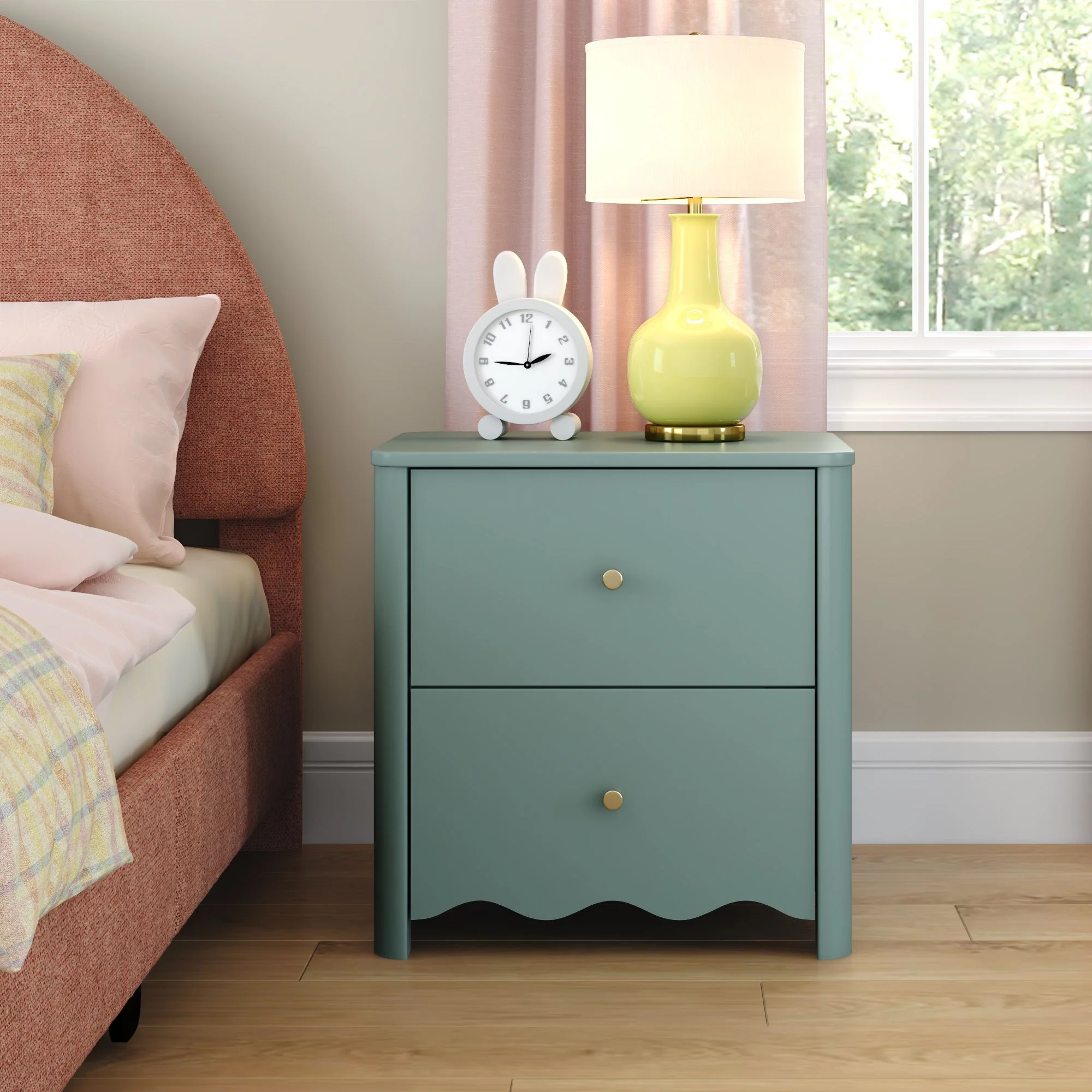 Sutton 2-Drawer Nightstand - Image 12