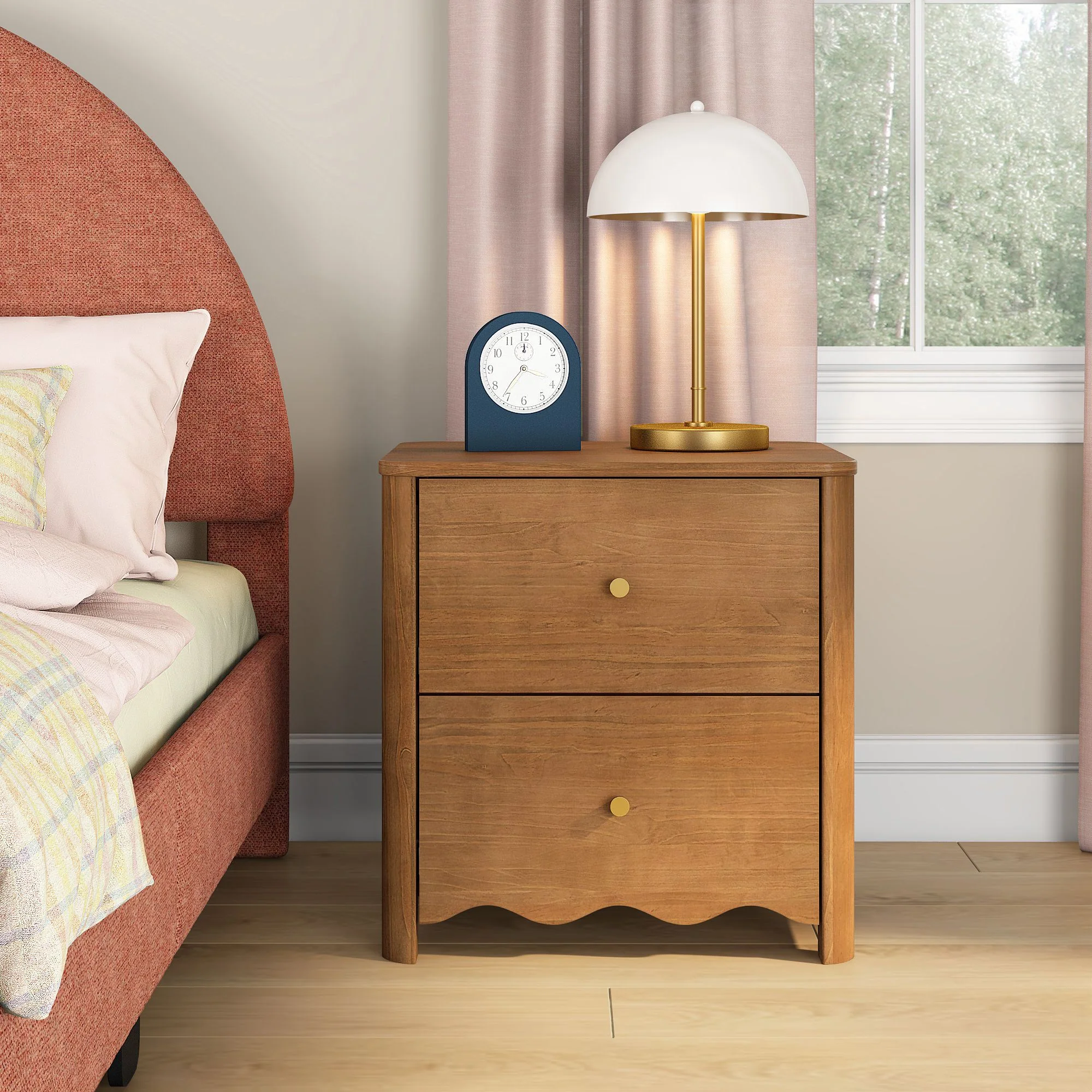 Sutton 2-Drawer Nightstand - Image 7