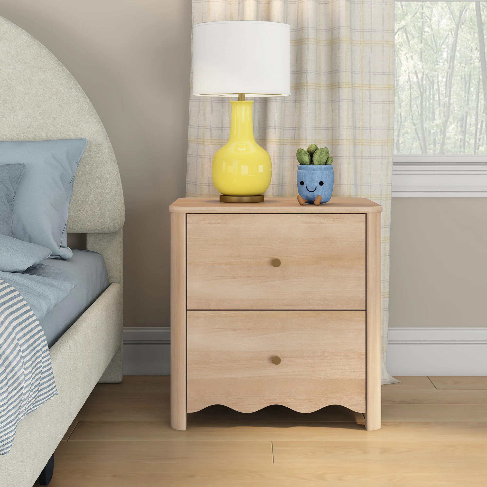 Sutton 2-Drawer Nightstand - Image 9