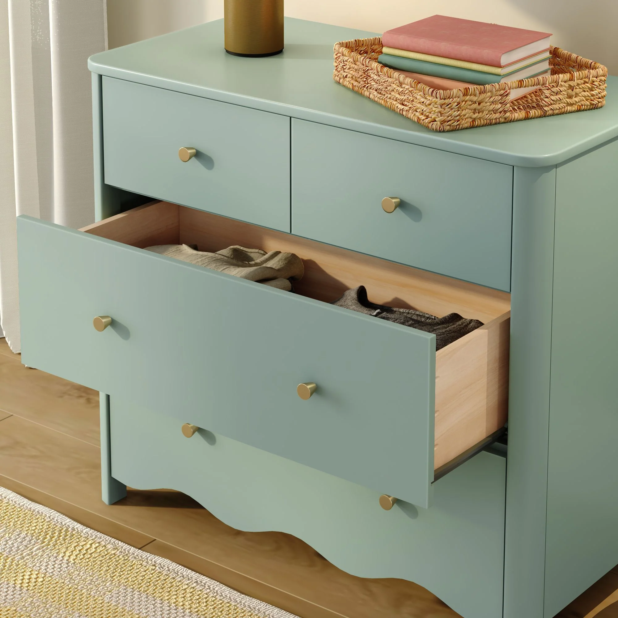 Sutton 4-Drawer Dresser - Image 35