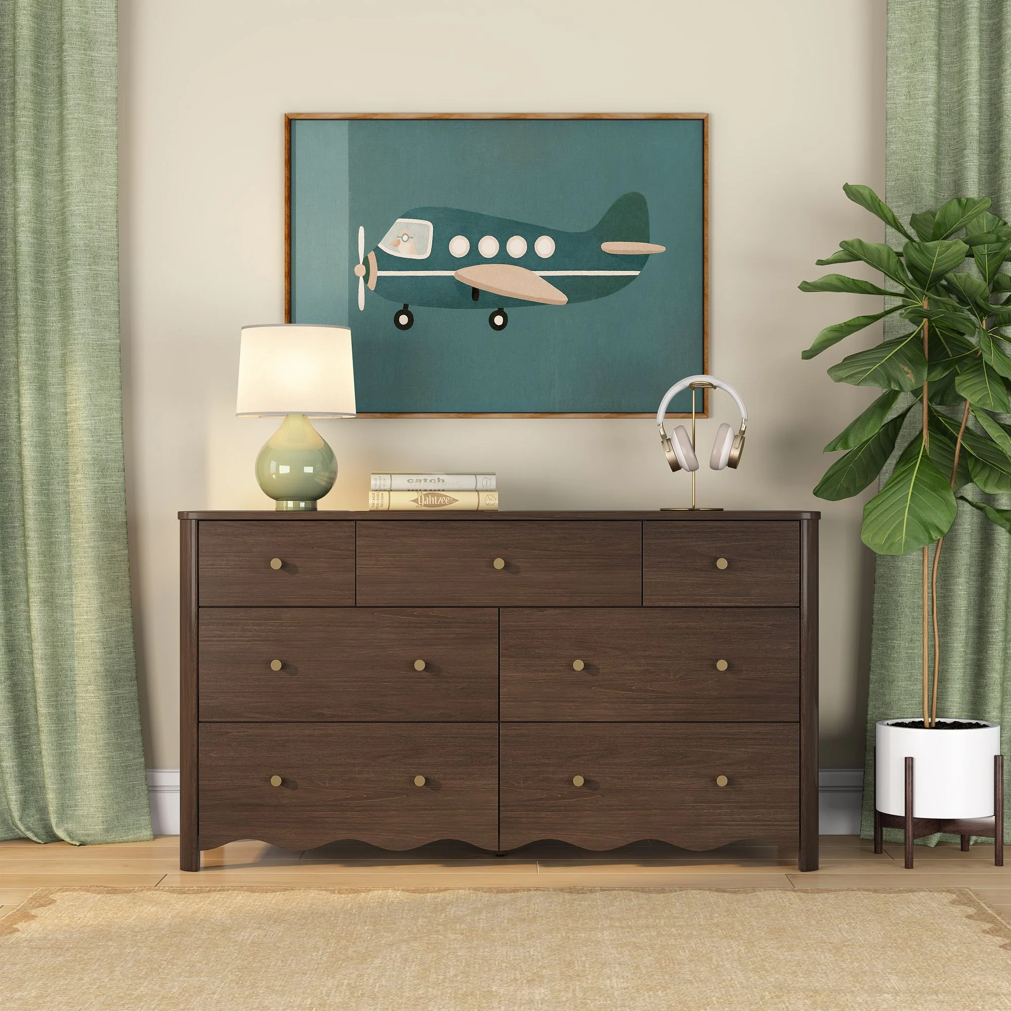 Sutton 7-Drawer Dresser - Image 8