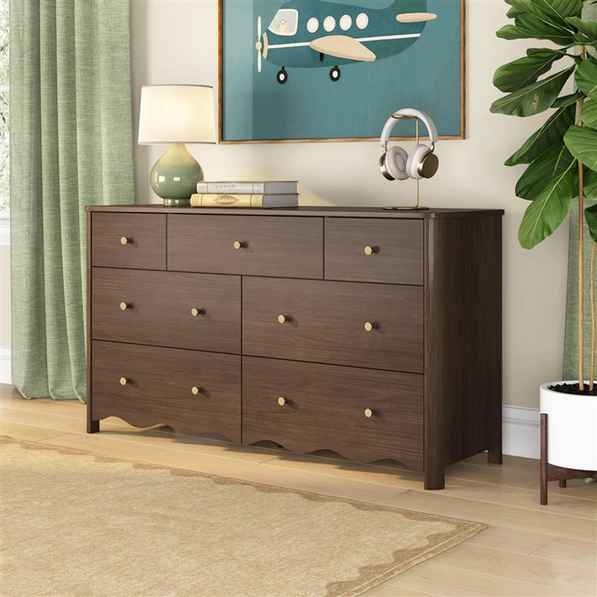 Sutton 7-Drawer Dresser - Image 3