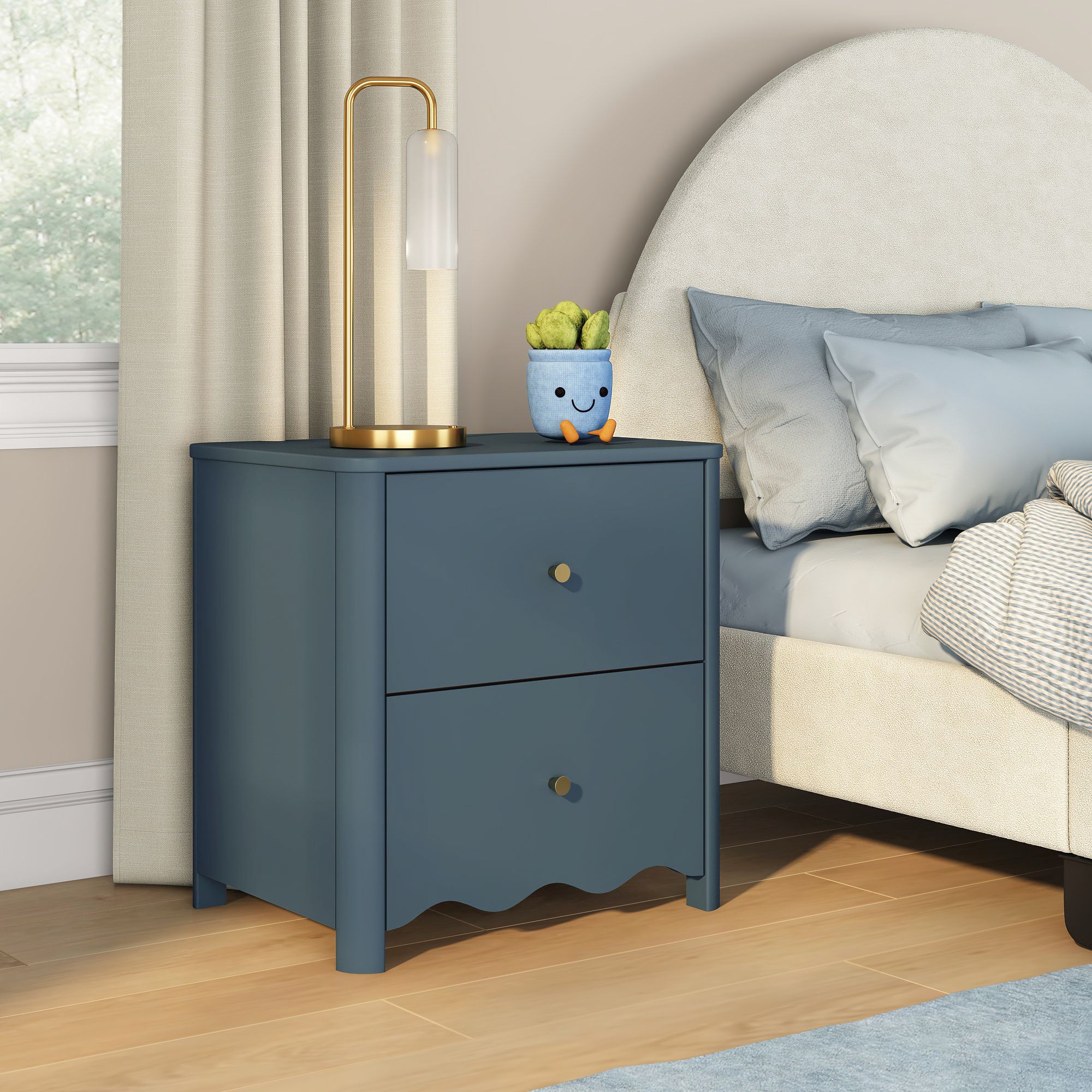 Sutton 2-Drawer Nightstand - Image 4