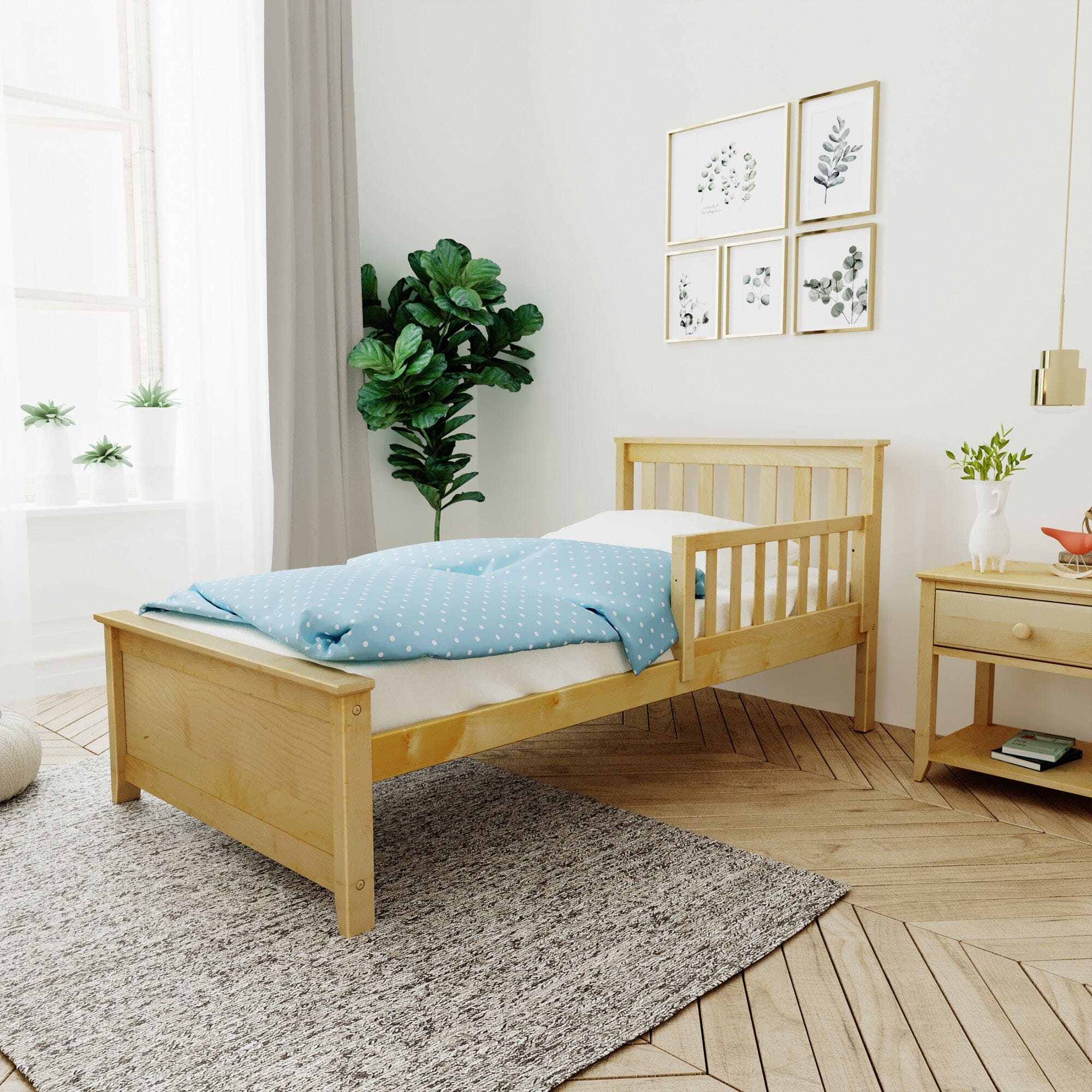 Twin Bed with Guard Rails - Image 4