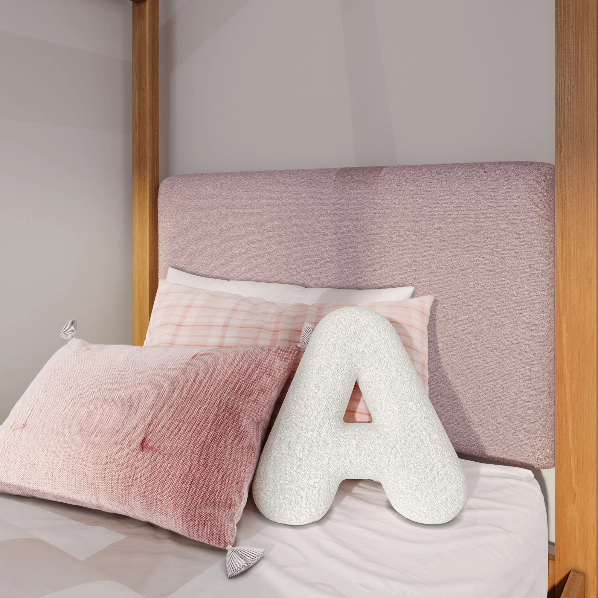 Twin House Bed With Floating Headboard - Image 82