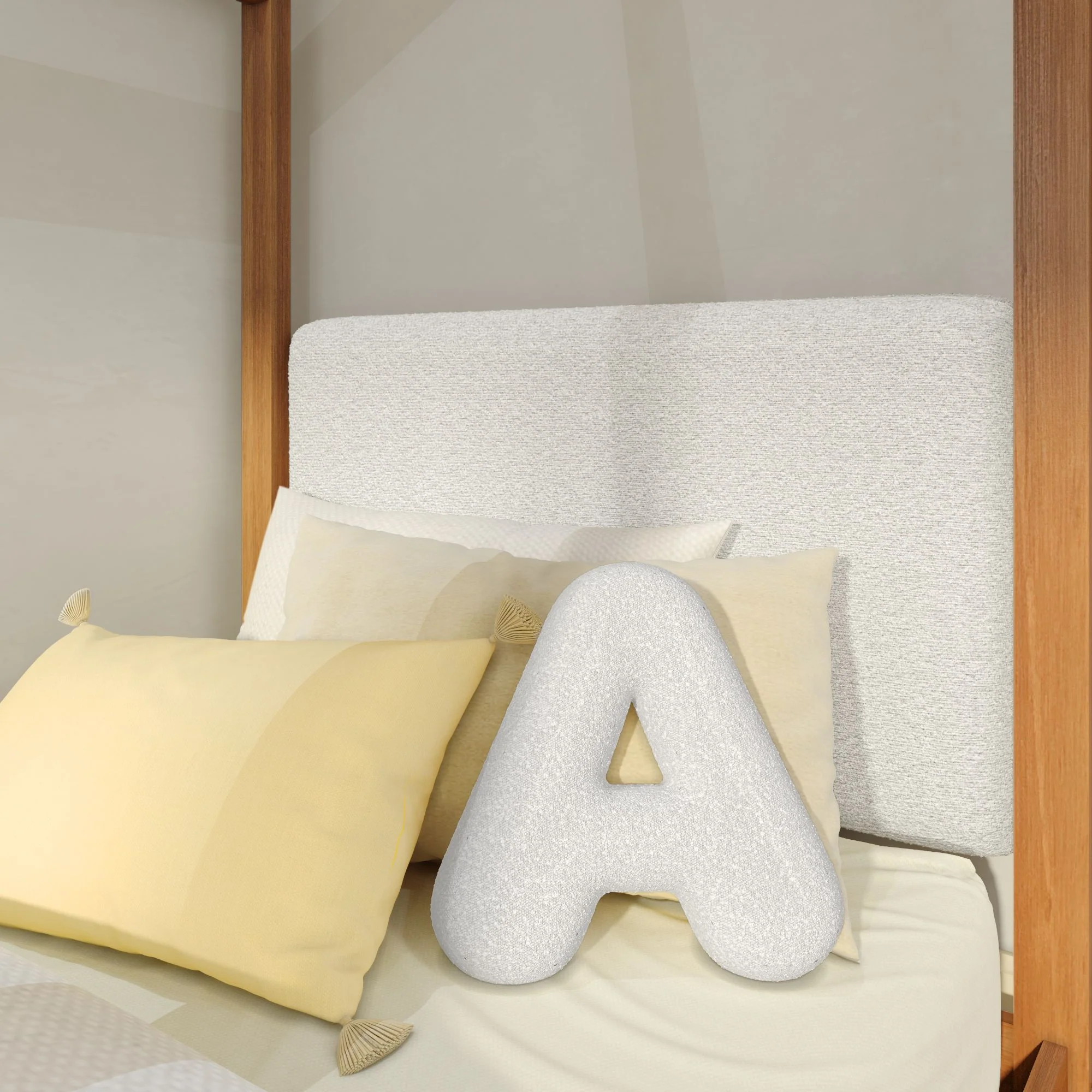 Twin House Bed With Floating Headboard - Image 83