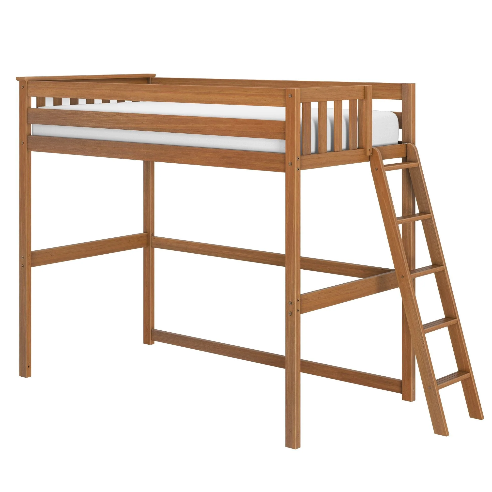 Twin Loft Bed With Ladder on End - Image 8