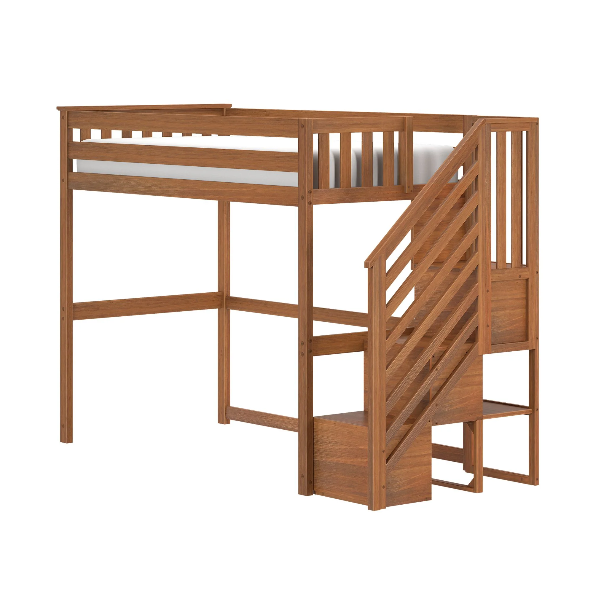 Twin Loft Bed With Stairs - Image 9
