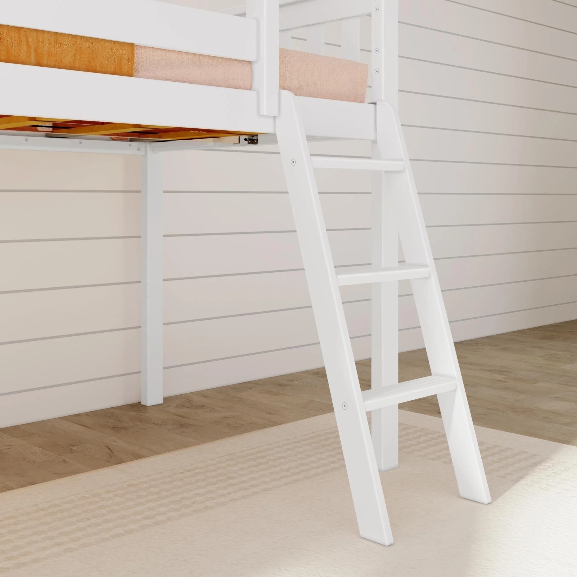 Twin Low Loft Bed With Slide - Image 13