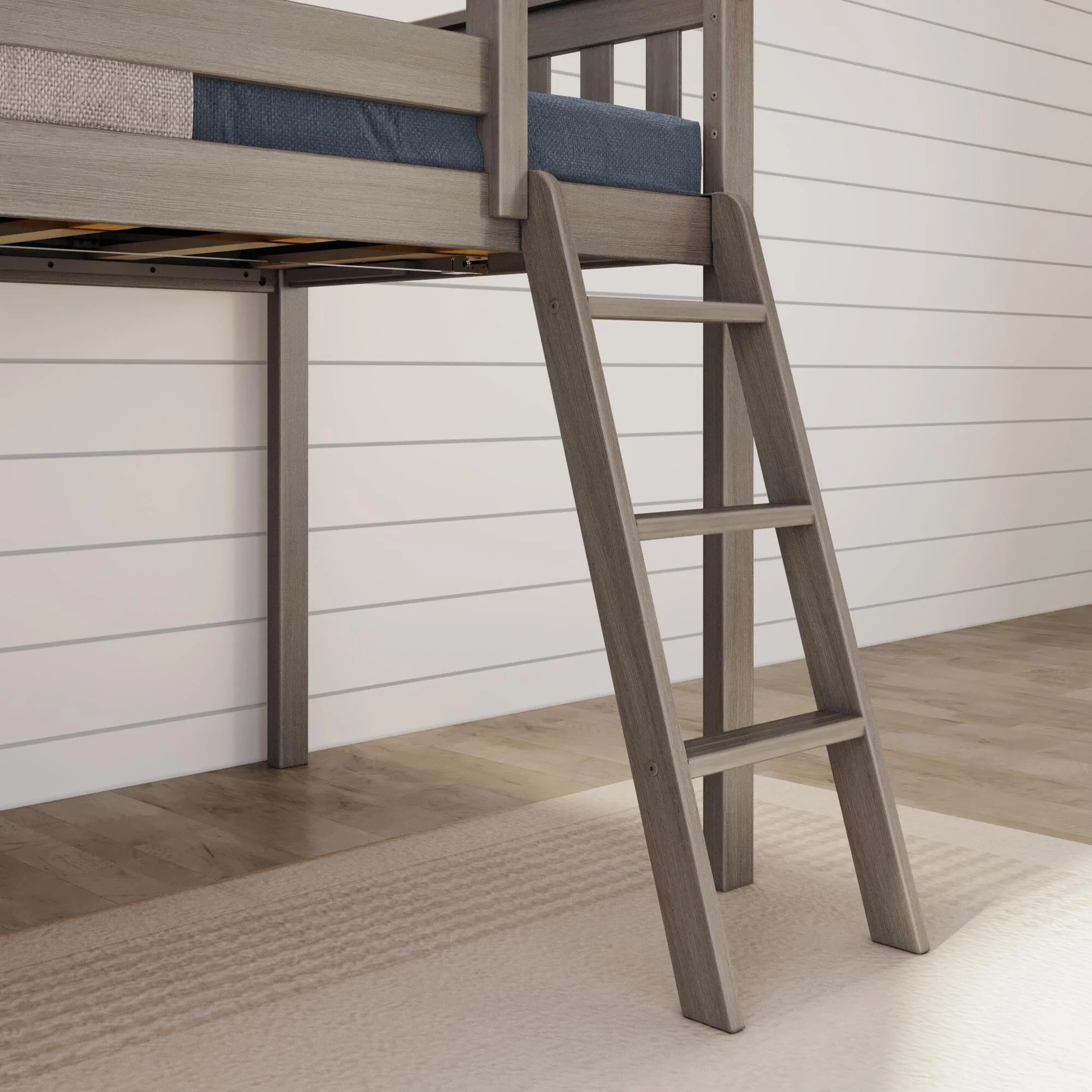 Twin Low Loft Bed With Slide - Image 14