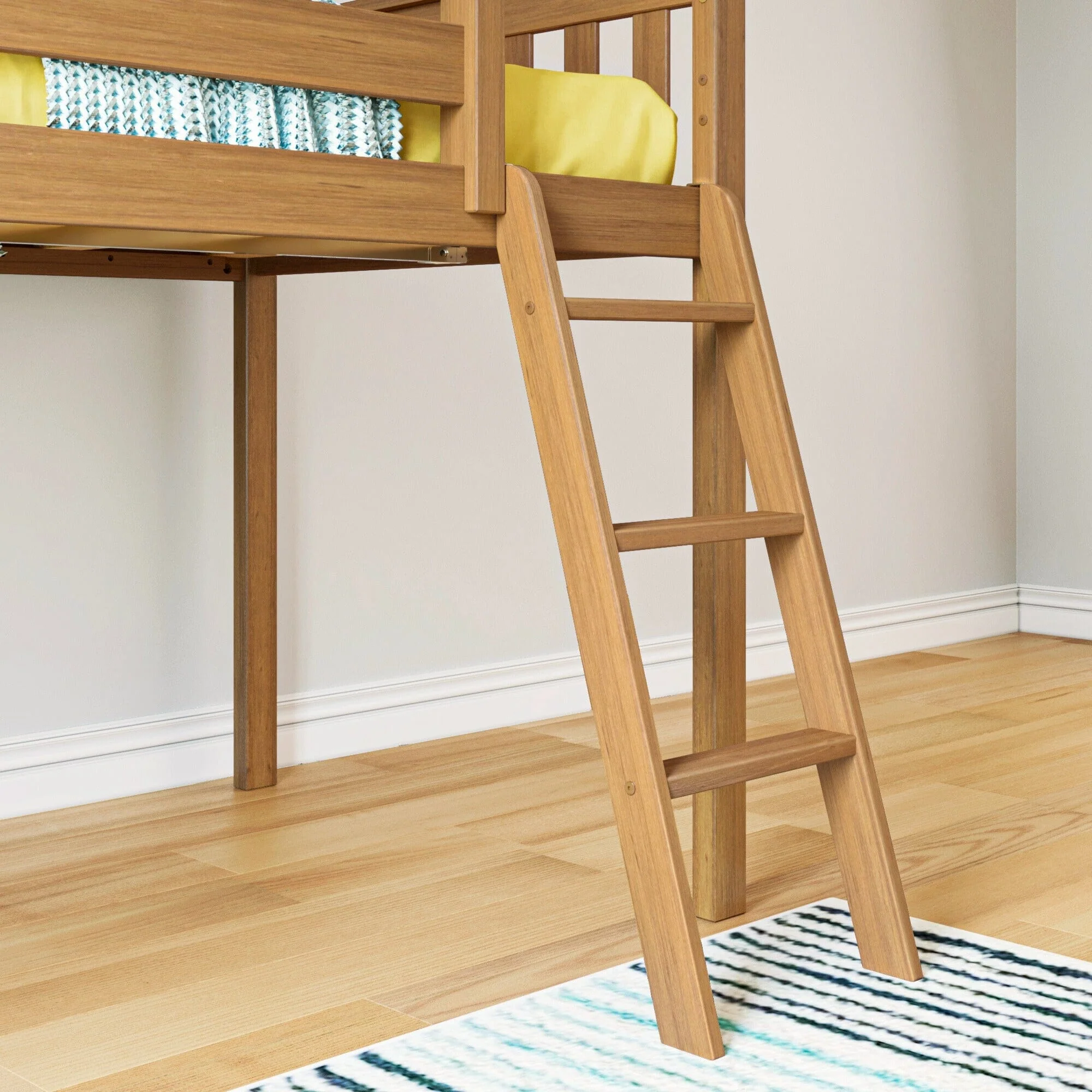 Twin Low Loft Bed With Slide - Image 15