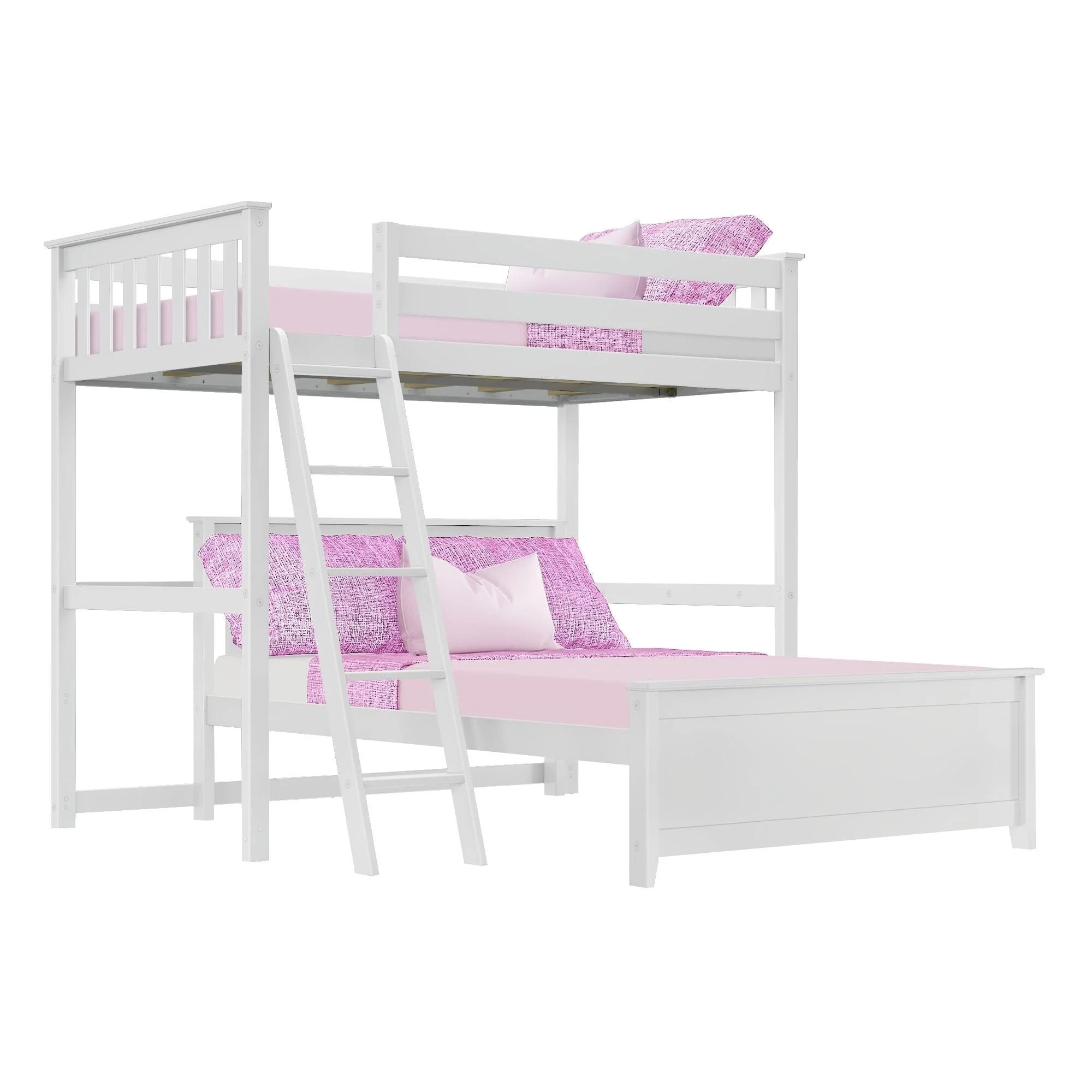 Twin Over Full L-Shaped Bunk Bed - Image 5
