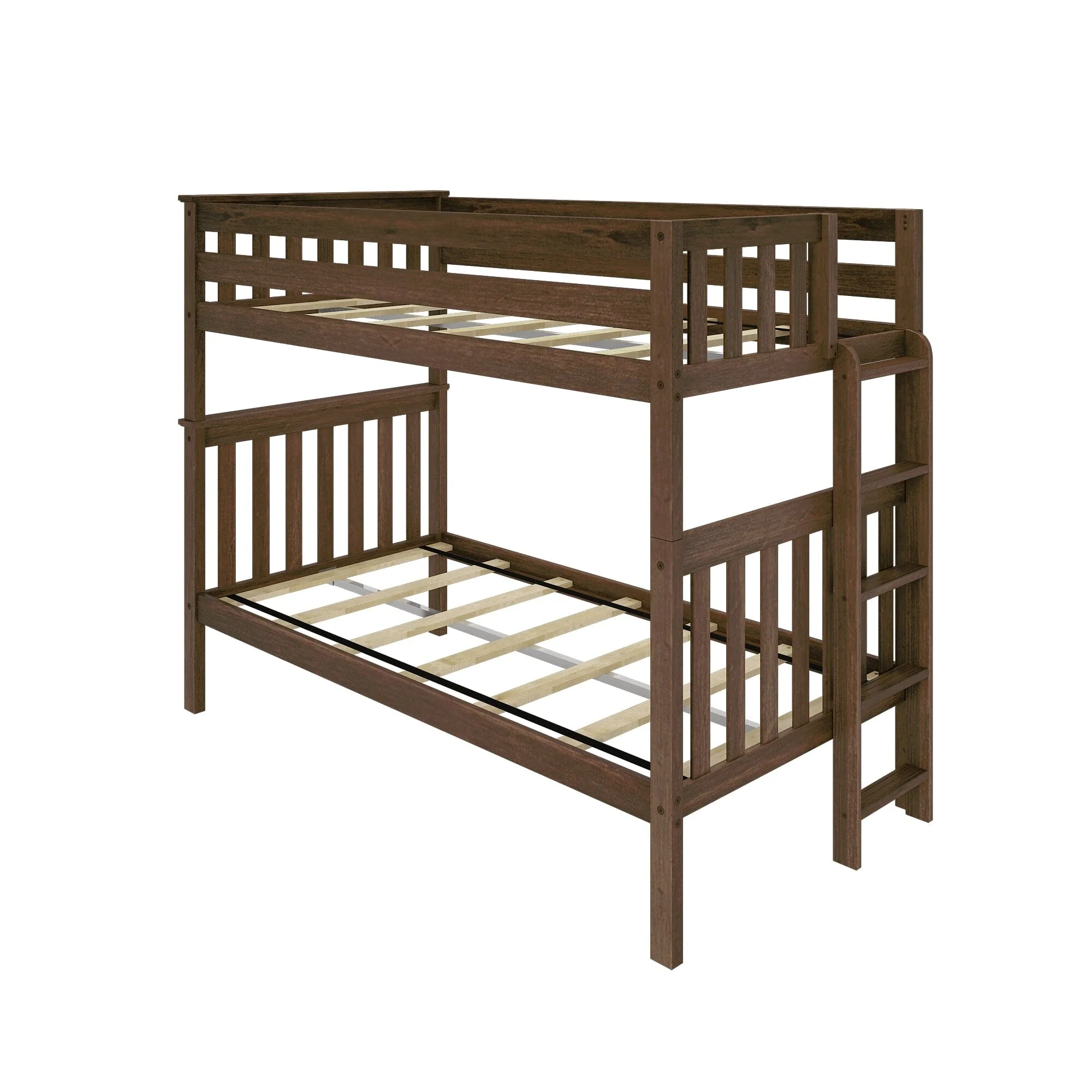 Twin Over Twin Bunk Bed With Ladder on End - Image 11