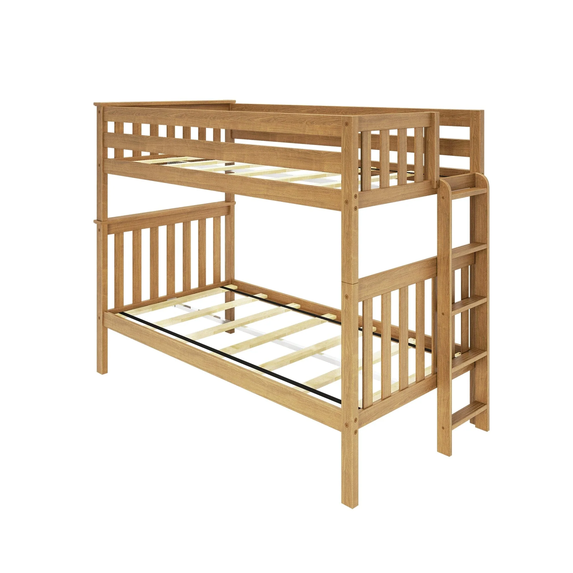 Twin Over Twin Bunk Bed With Ladder on End - Image 12