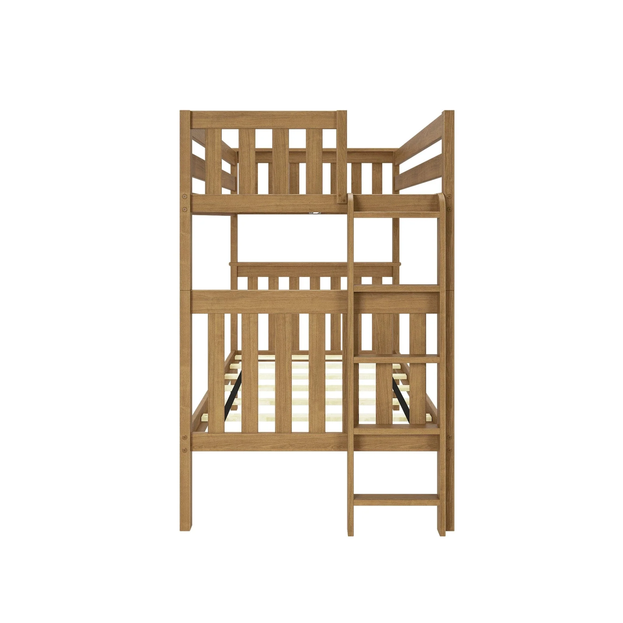 Twin Over Twin Bunk Bed With Ladder on End - Image 16