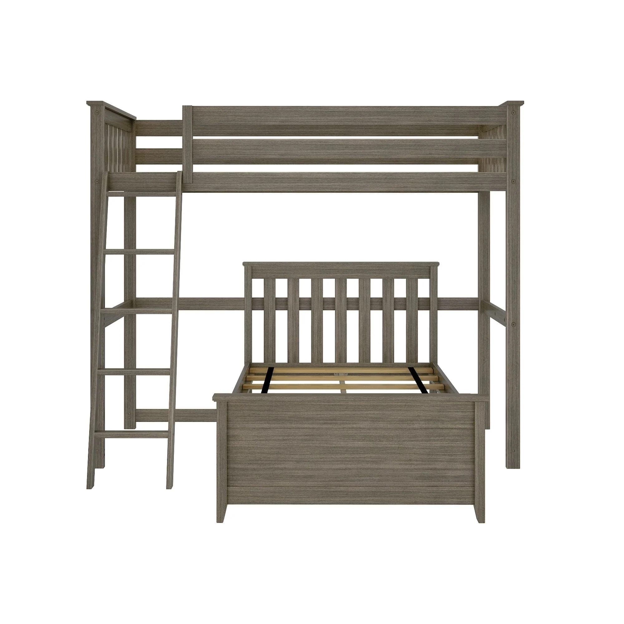 Twin Over Twin L-Shaped Bunk Bed - Image 8