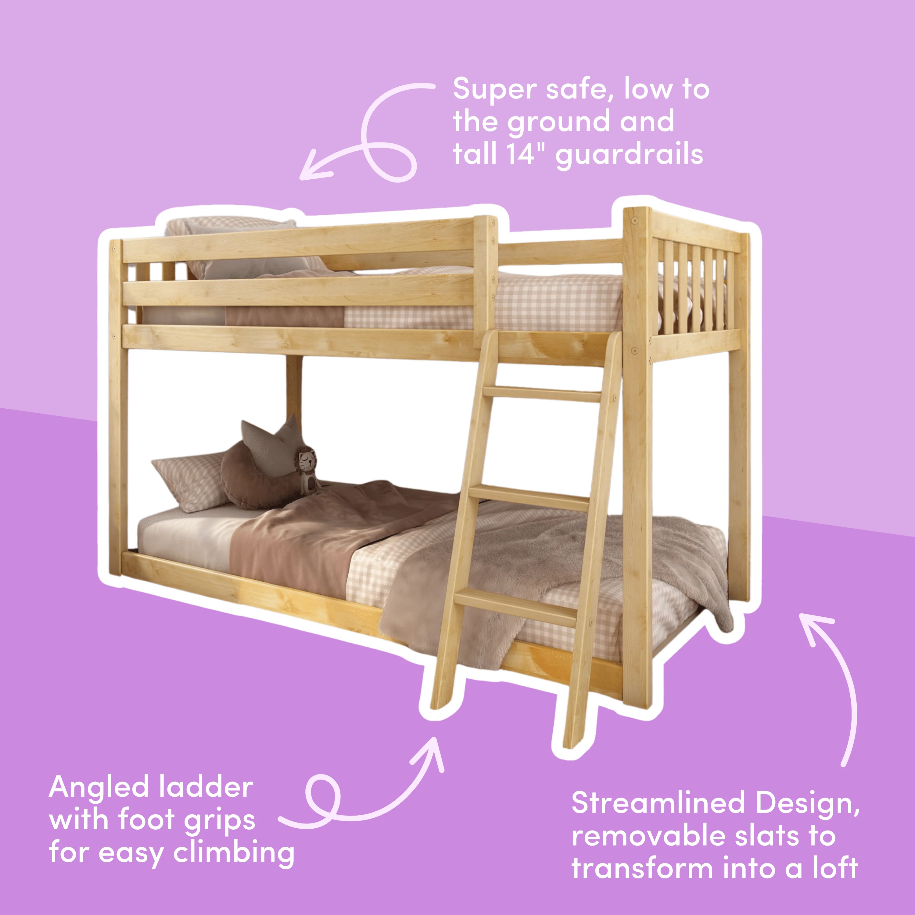 Twin Over Twin Low ModBunk - Image 13