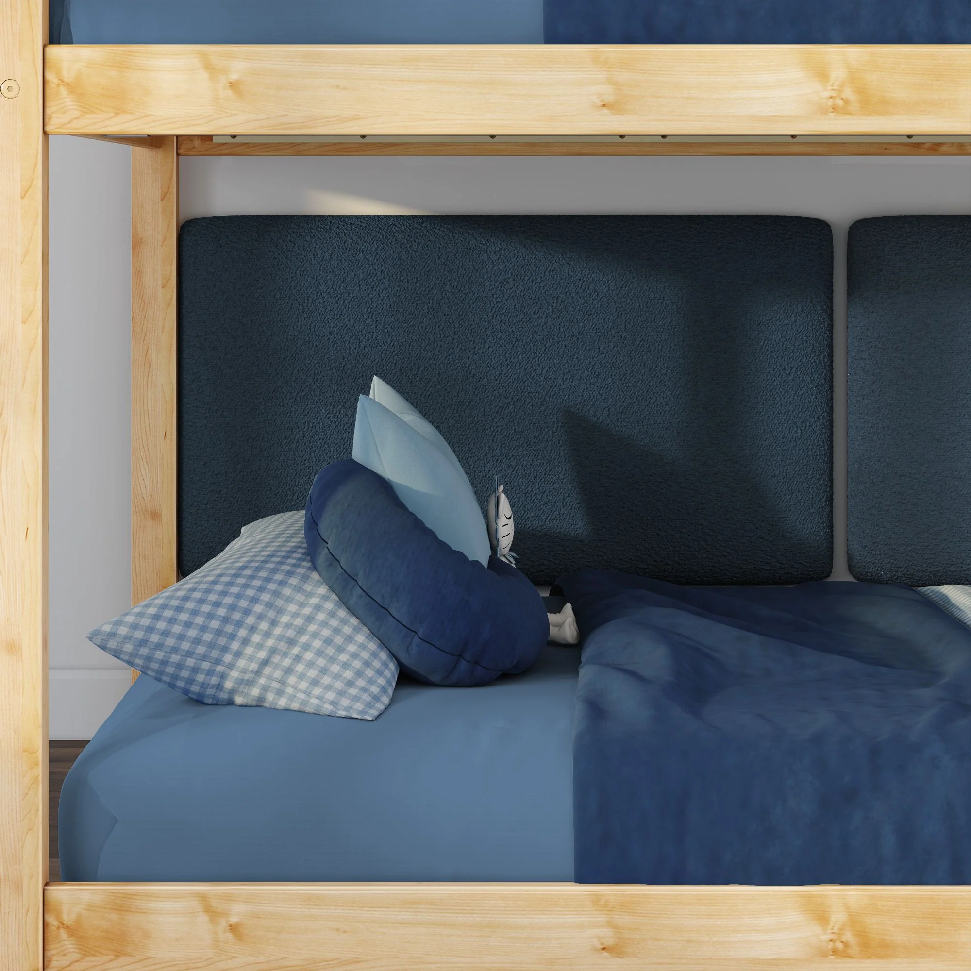 Twin Over Twin Low ModBunk With Two Backrests - Image 11