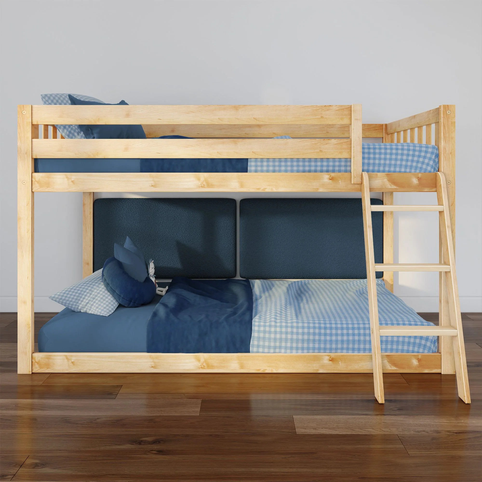 Twin Over Twin Low ModBunk With Two Backrests - Image 3
