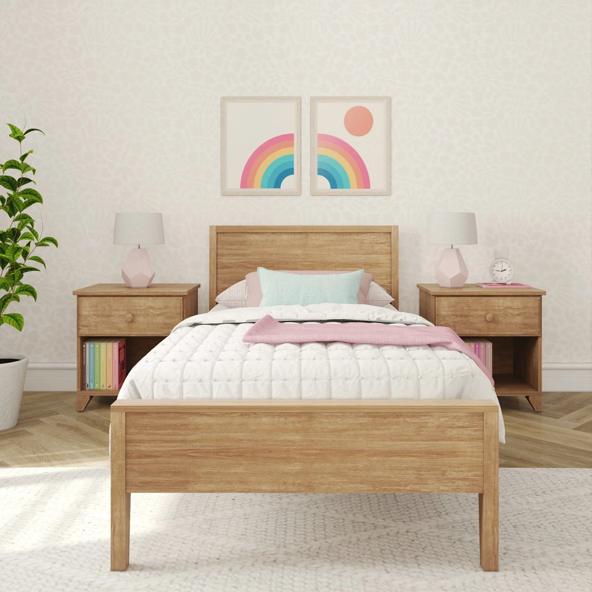 Twin Panel Bed - Image 5