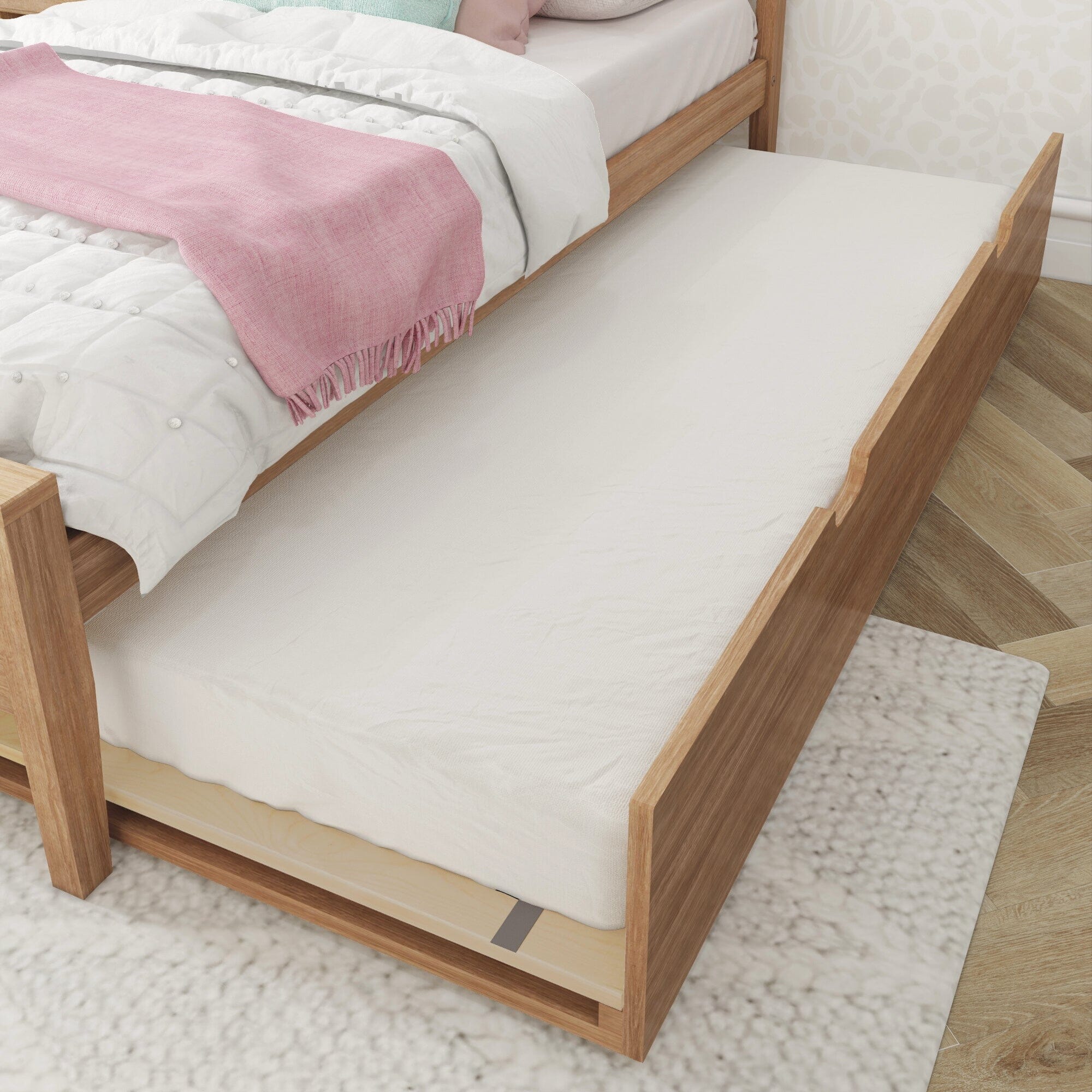 Twin Panel Bed With Trundle - Image 15