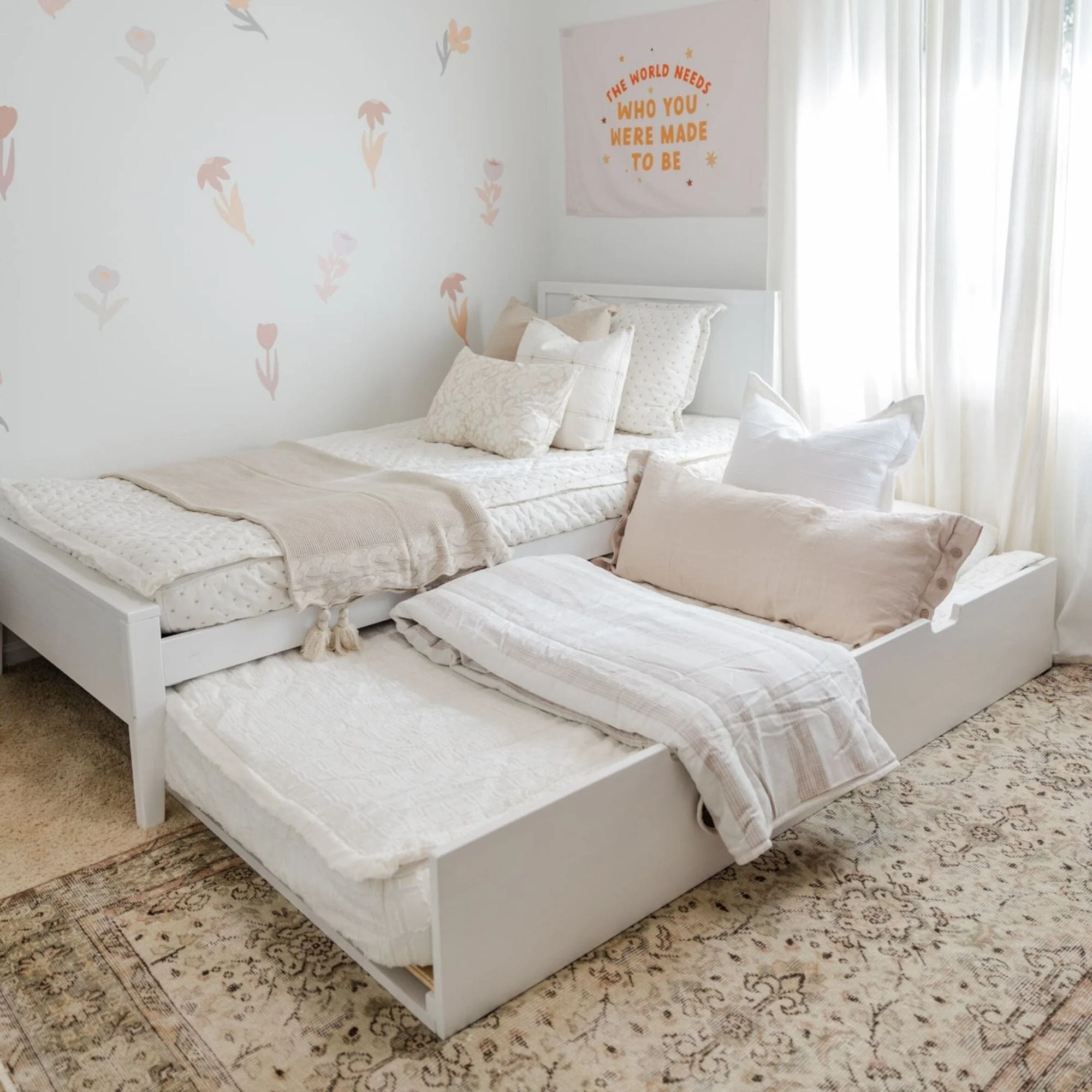 Twin Panel Bed With Trundle - Image 19
