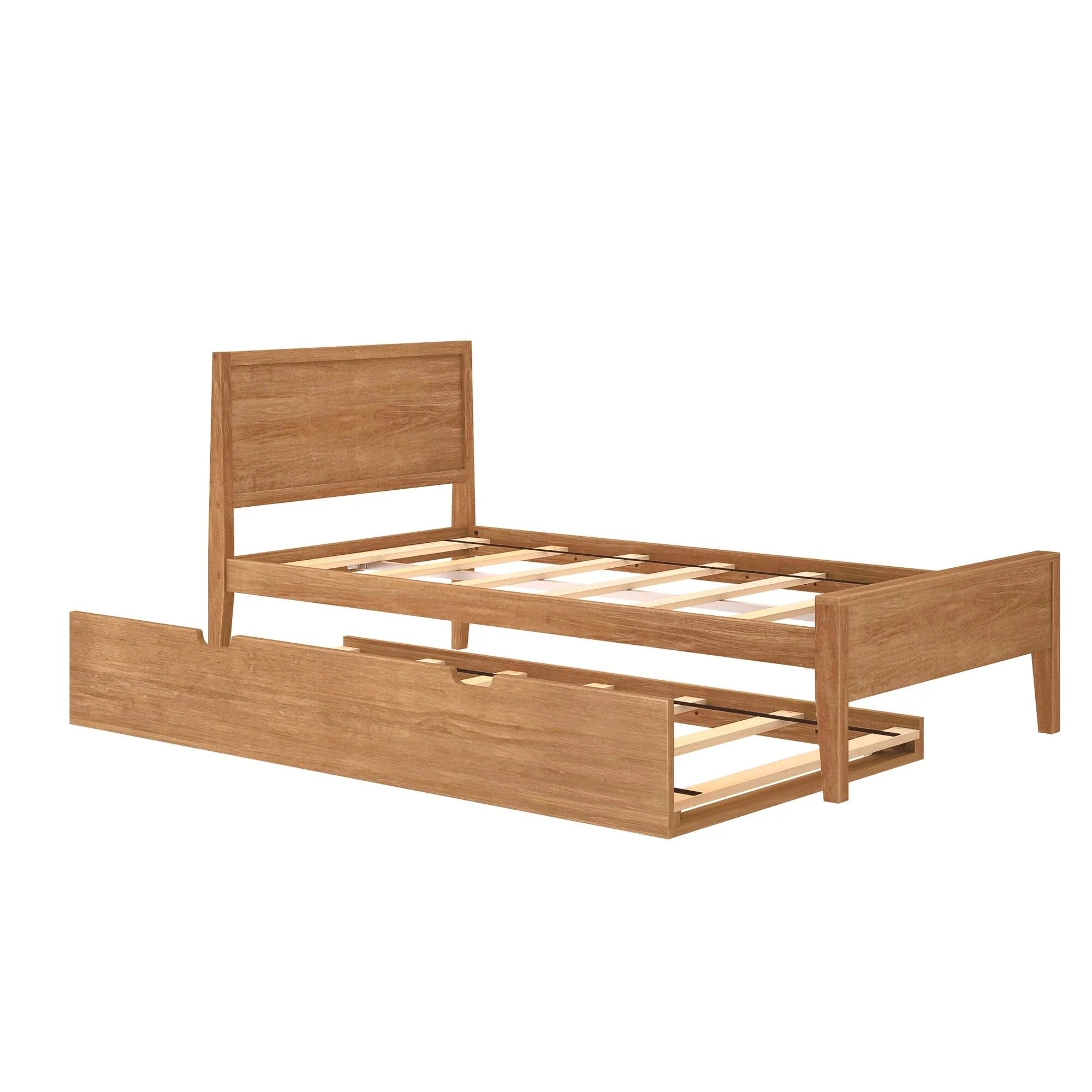 Twin Panel Bed With Trundle - Image 9