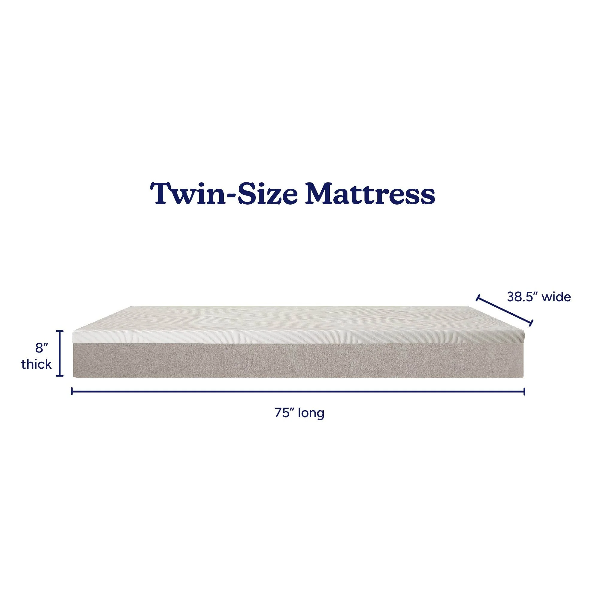 Two Pack 8-Inch Twin Cooling Comfort Mattress - Image 3